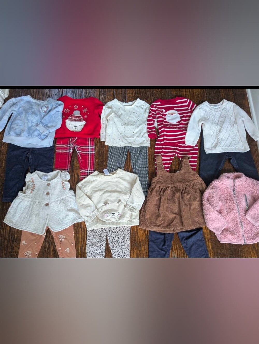 Girls 18 Months Fall/Winter Outfit Lot